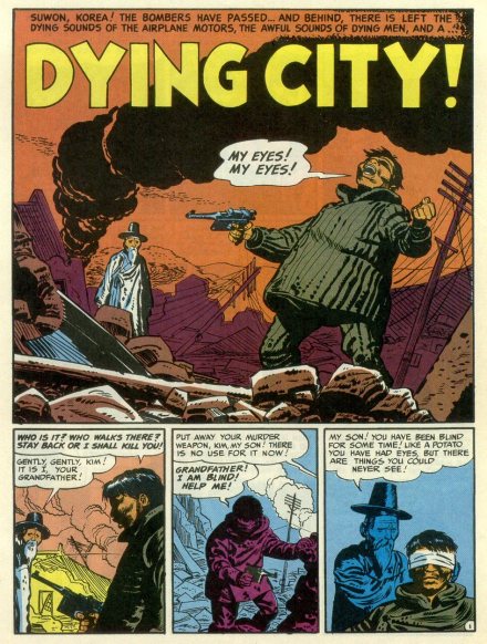 toth-kurtzman_dying-city_two-fisted-tales-n22-1951_reprint-1993_1of7
